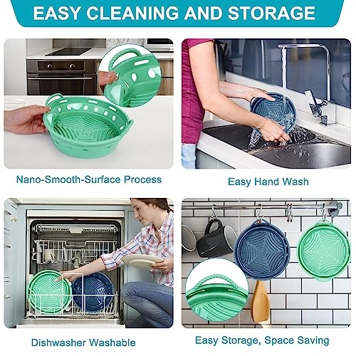 Silicone Air Fryer Liners - 2-Pack