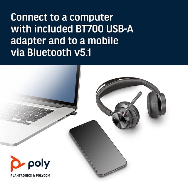 Voyager Focus 2 - USB-A Bluetooth