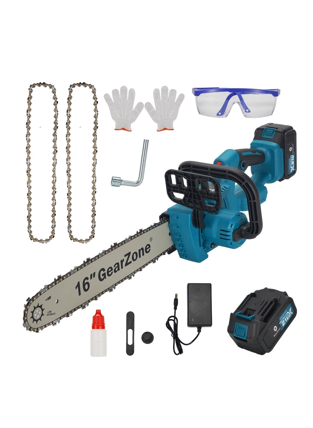 GearZone yy010-pt - 21V 4.0Ah 16inch Cordless