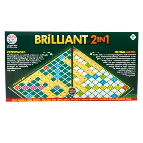 Brilliant 2 in 1 - Crossword & Mental Maths