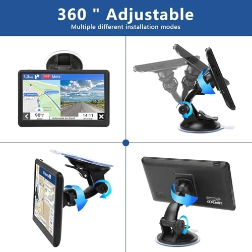 GPS Navigator 7078- 7 inch USA Canada Mexico