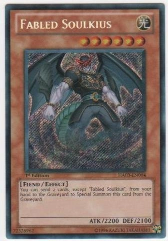 Yu-Gi-Oh! Fabled Soulkius HA03-EN004 - 1st Edition