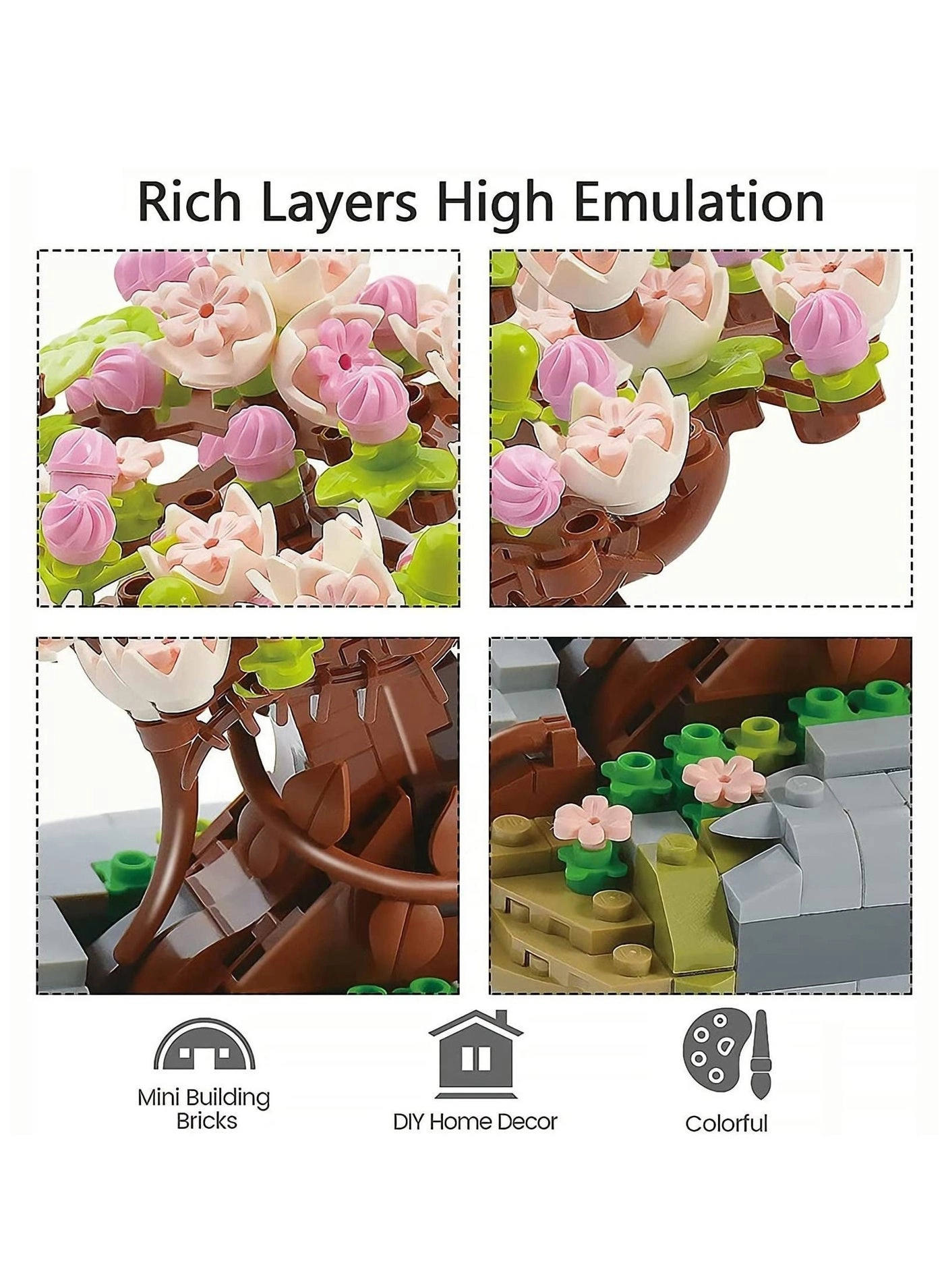 Mini Sakura Bonsai Tree - 426pcs