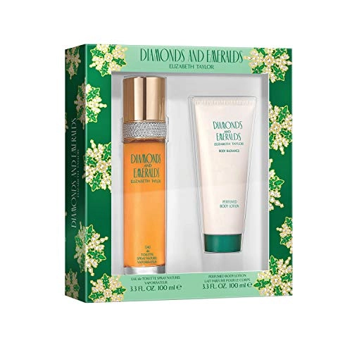 Diamonds & Emeralds Eau De Toilette - 3.3 Fl. Ounce + Diamonds & Emeralds Body Lotion - 3.3 Ounce