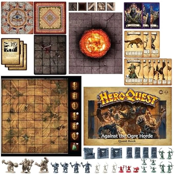 HeroQuest: The Horde of The Ogres Adventure Pack (German)