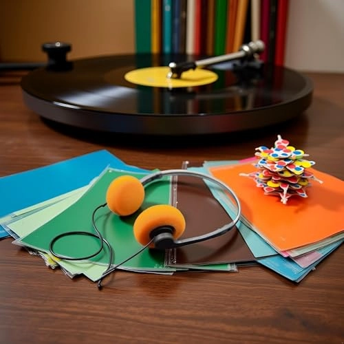 Retro Over-Ear Headphone Wired Headphone