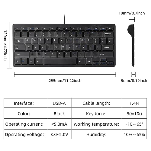 Mini Keyboard - Wired