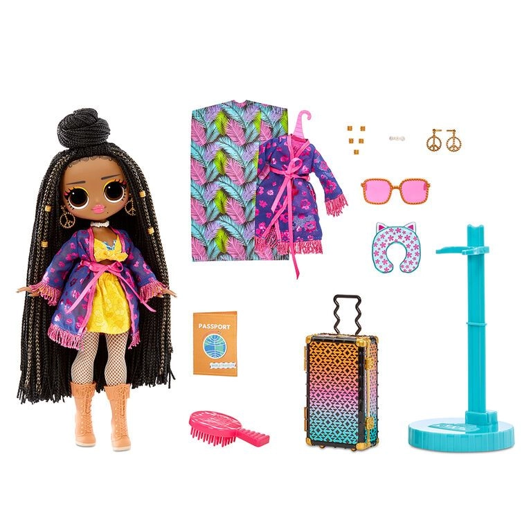 Sunset Fashion Doll - World Travel 15 Surprises Ages 4+