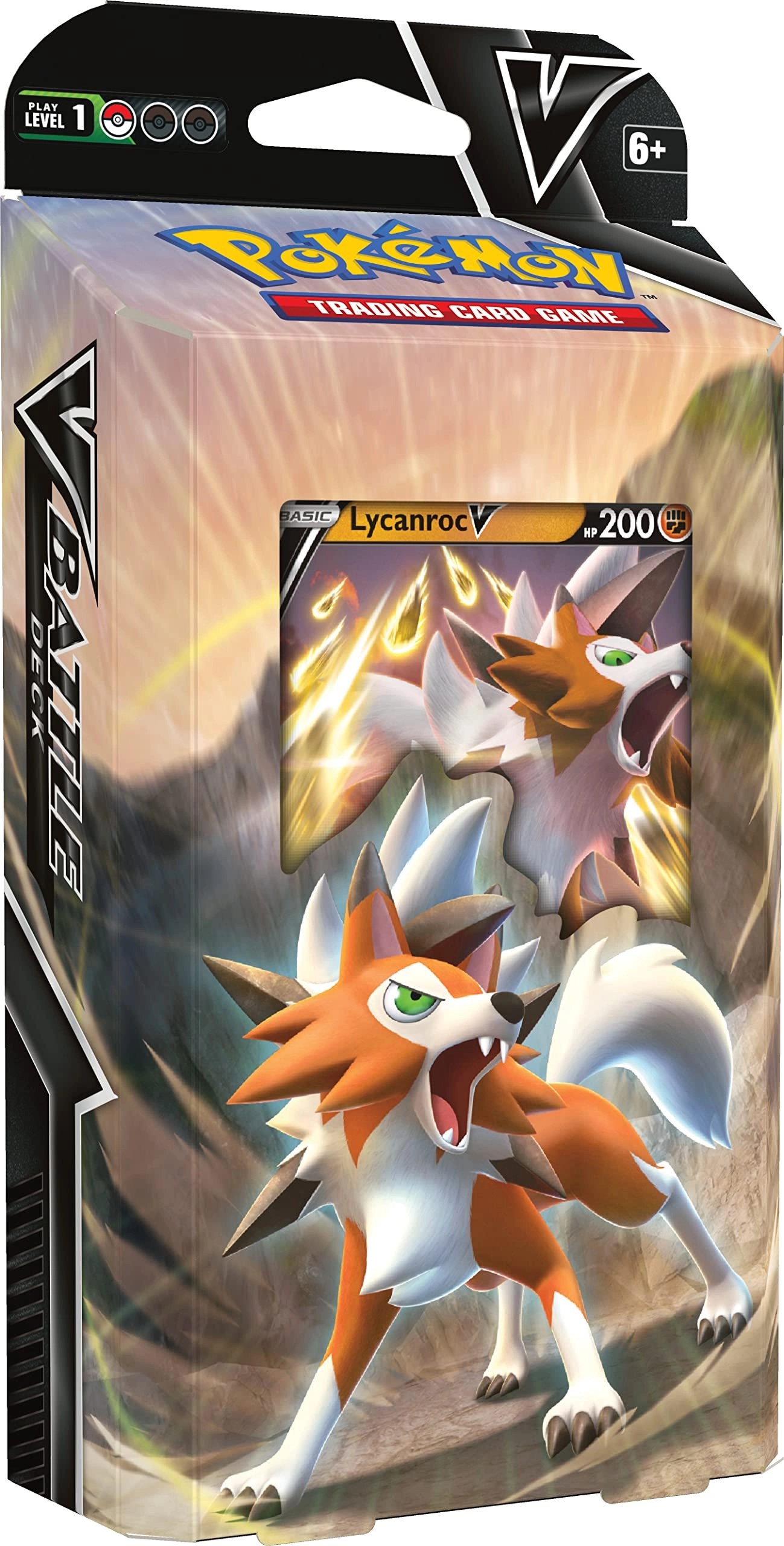 The Pokémon Company International Lycanroc V Battle Deck - 60 cards