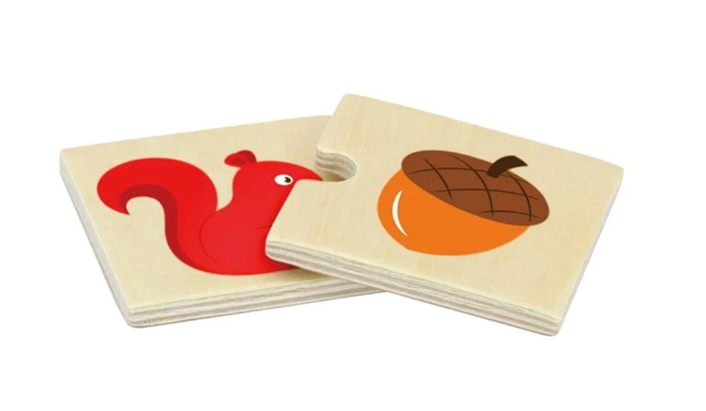 Animal Feeding Mix & Match Puzzle - 2 years & above 12 pieces