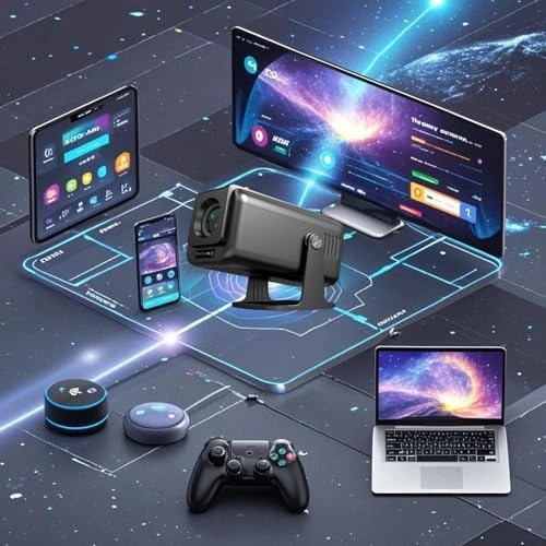 Smart WiFi Projector 450 ANSI 1080P