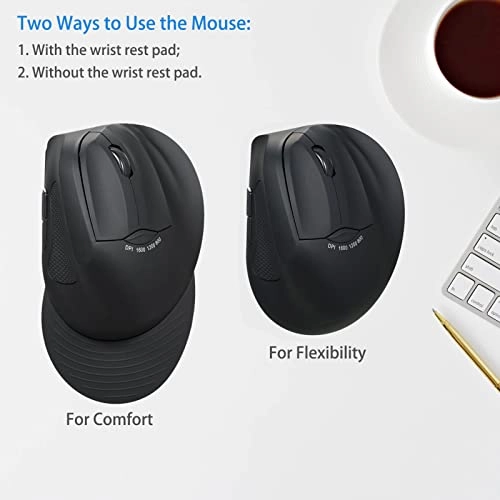 Vertical Mouse - 2.4G Wireless
