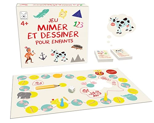 Jeu Mimer et Dessiner - 4 years+ 108 pieces