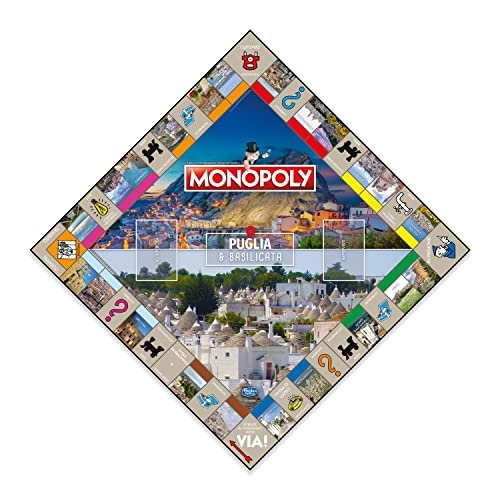 Monopoly: Italy's Most Beautiful Villages Puglia & Basilicata Edition (Italian)