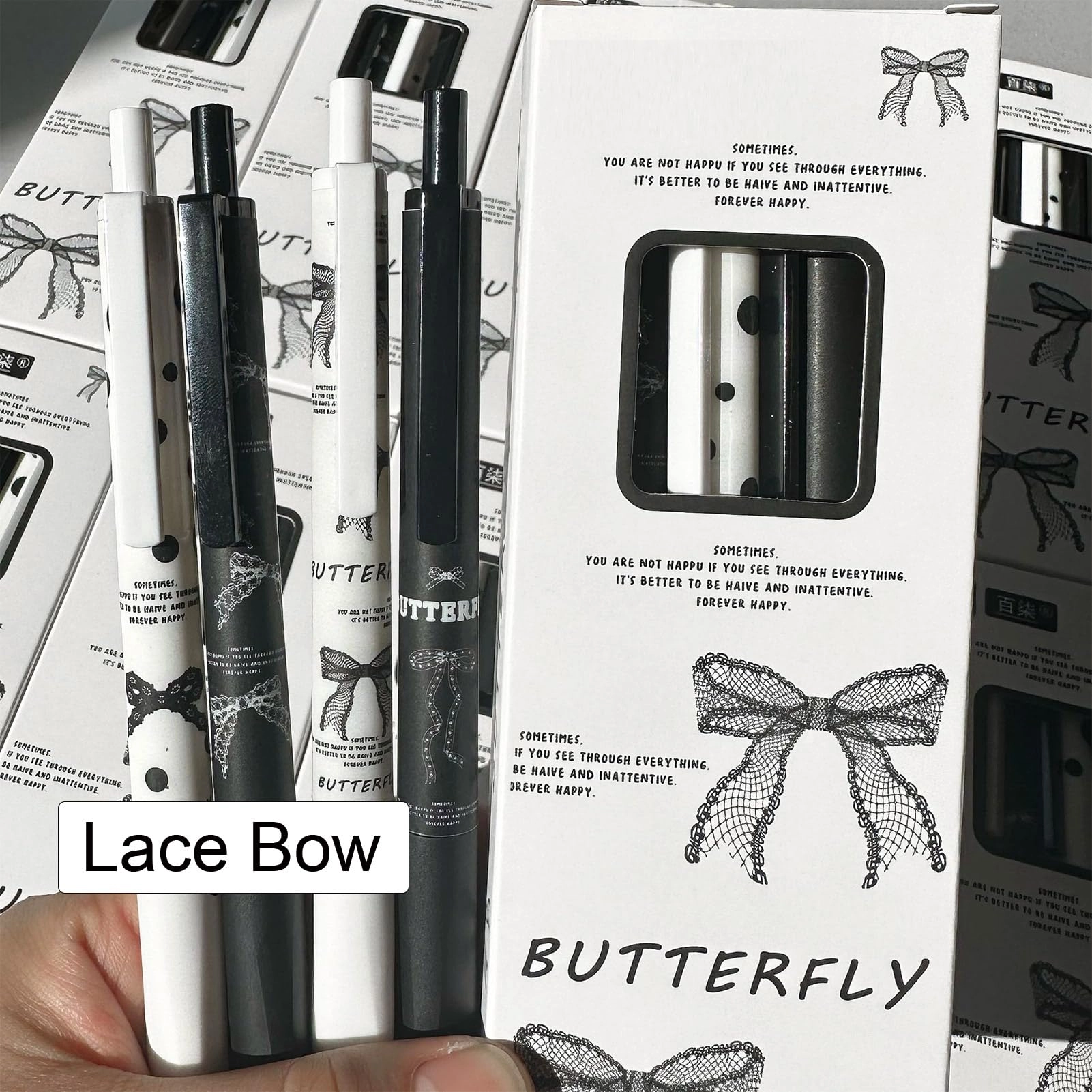 Gel Pen - 4Pcs 0.5mm