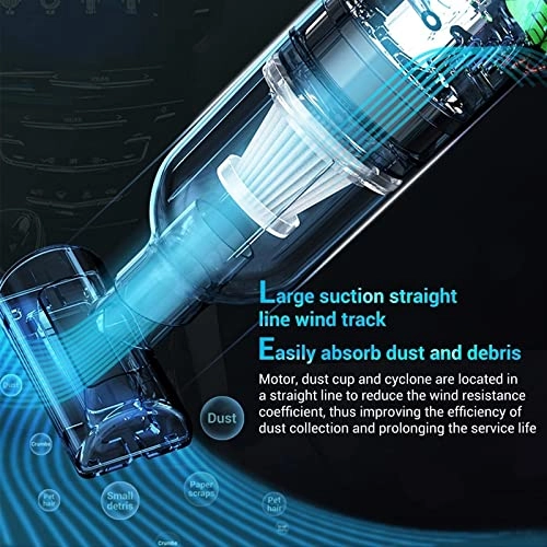 Mini Desktop Vacuum Cleaner - 1400mAh