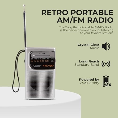 Portable AM/FM Radio