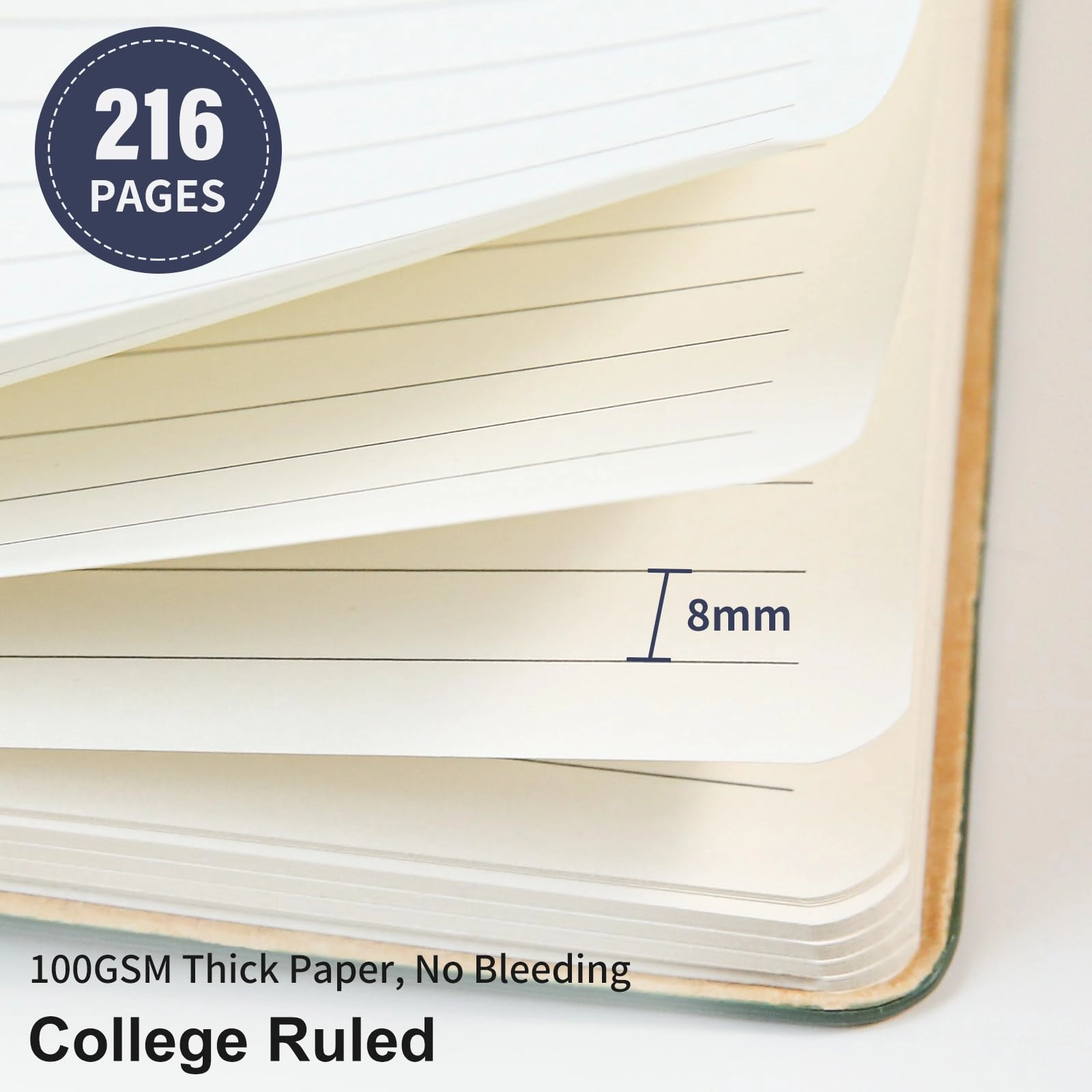 Lined Journal Notebook A5 - Lined 216 Pages