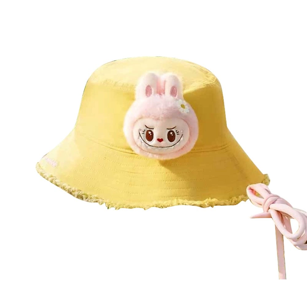 POP MART Mokoko Doll - Wake Up Yellow Bucket Hat Ages 15+