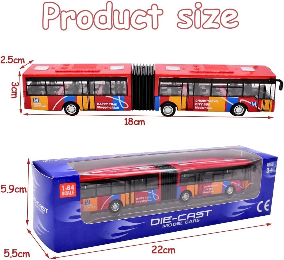 Bus Model Car - 1pcs