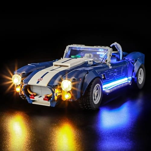 LED Light for LEGO 10357 Icons Shelby Cobra 427 S/C - Plastic