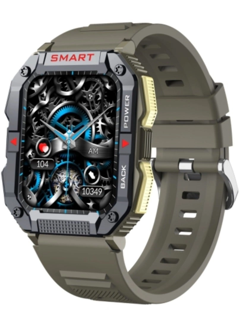 AROAQ YK01 - 1.83 inch Smart Sports Call Watch Heart Rate Blood Pressure