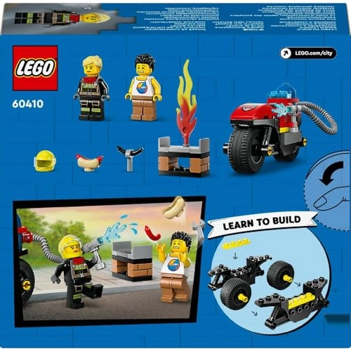 City Fire Rescue Motorcycle (60410)