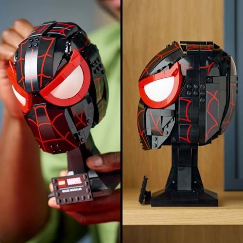 Miles Morales Mask - 487 pieces Adult
