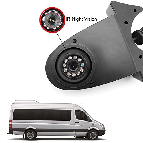 Brake Light Reversing Camera + Rear View Mirror Monitor - Night vision 628 x 586 pixels