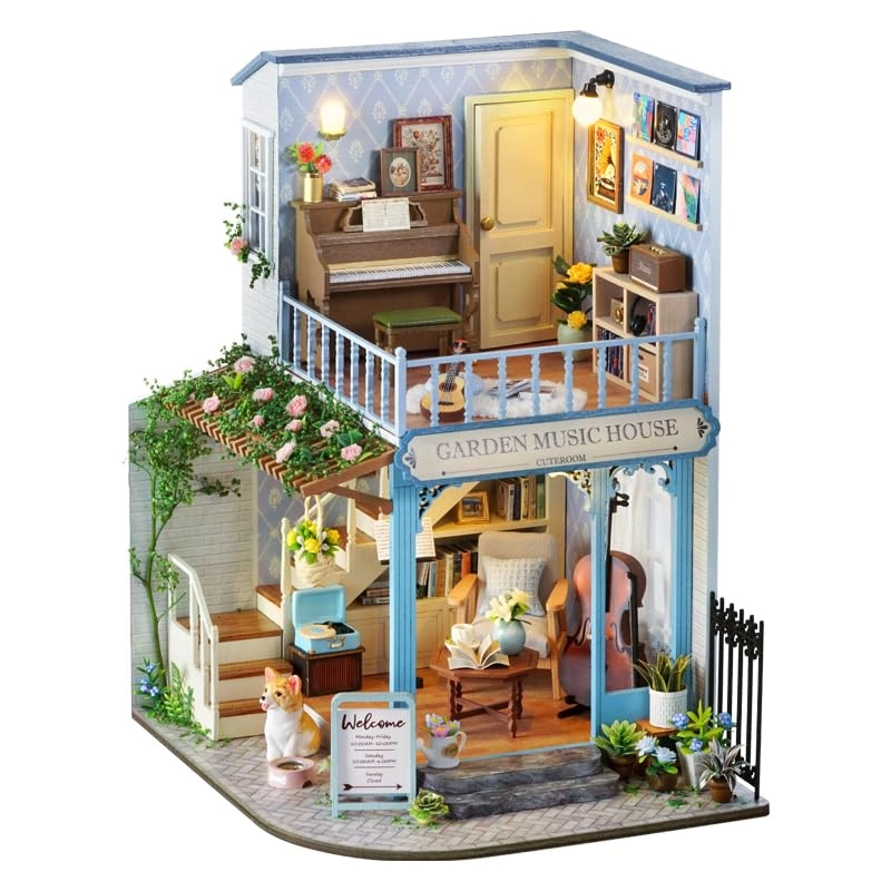Book Nook Kit - Animal, Beach, Christmas, Fantasy, Floral, Forest, Halloween, Movie, Music, Princess 1:24