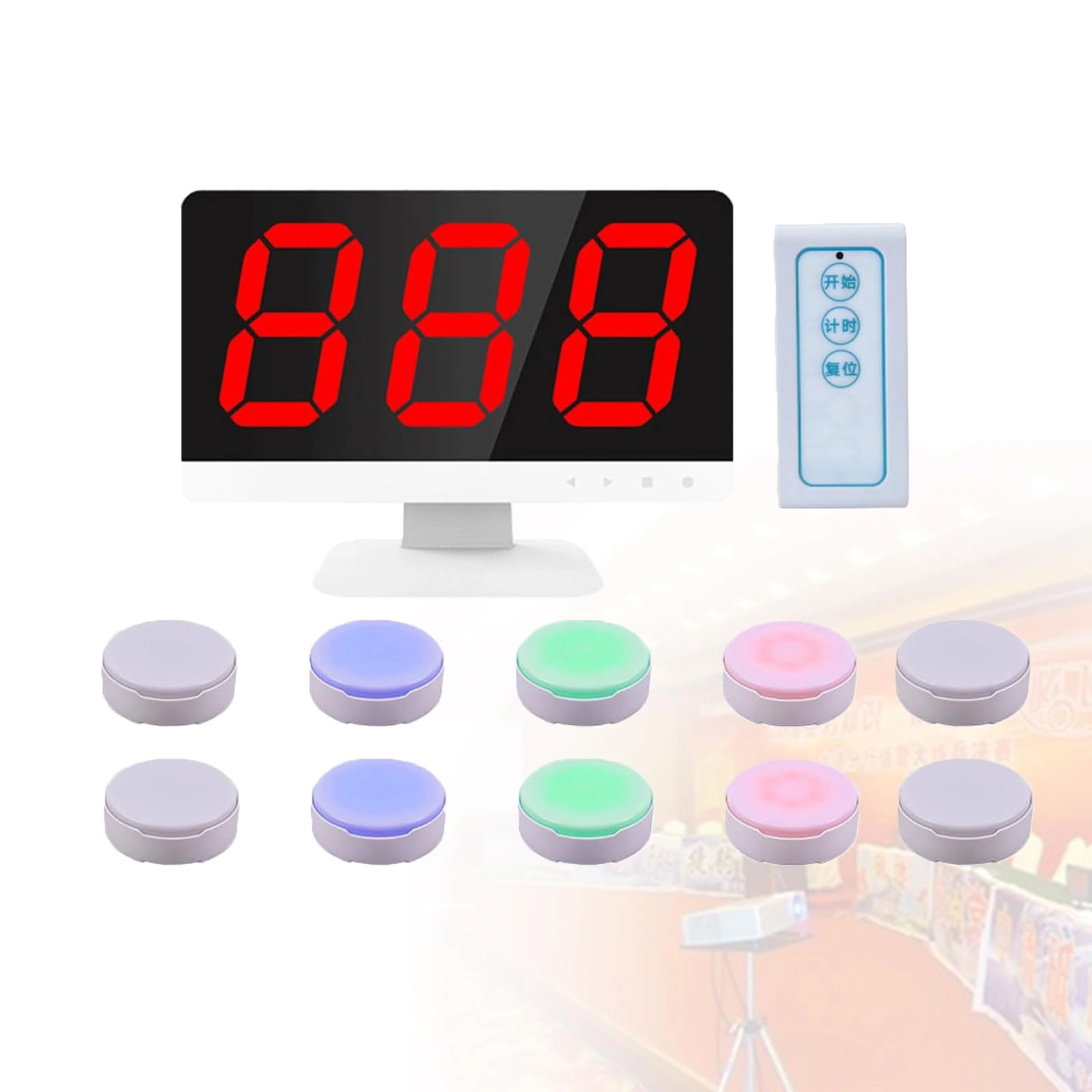 Quiz Answer Game - Wireless 100m 8groups