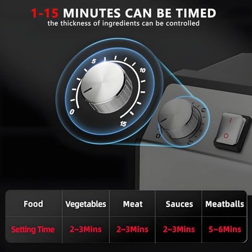 Commercial Filling Vegetable Chopper - 5.5L 250W