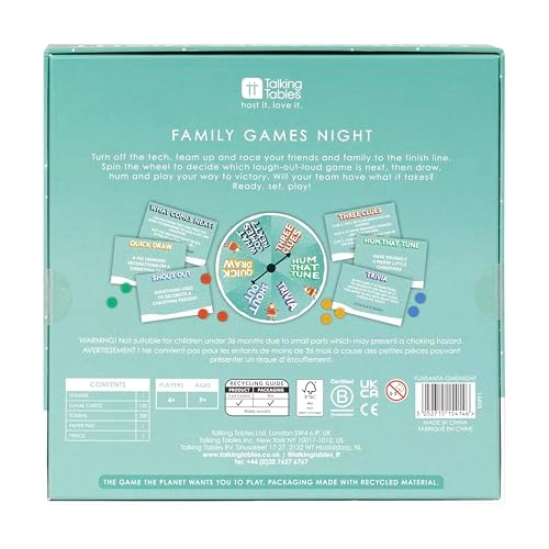 Family Games Night - Christmas Six Games Bundle