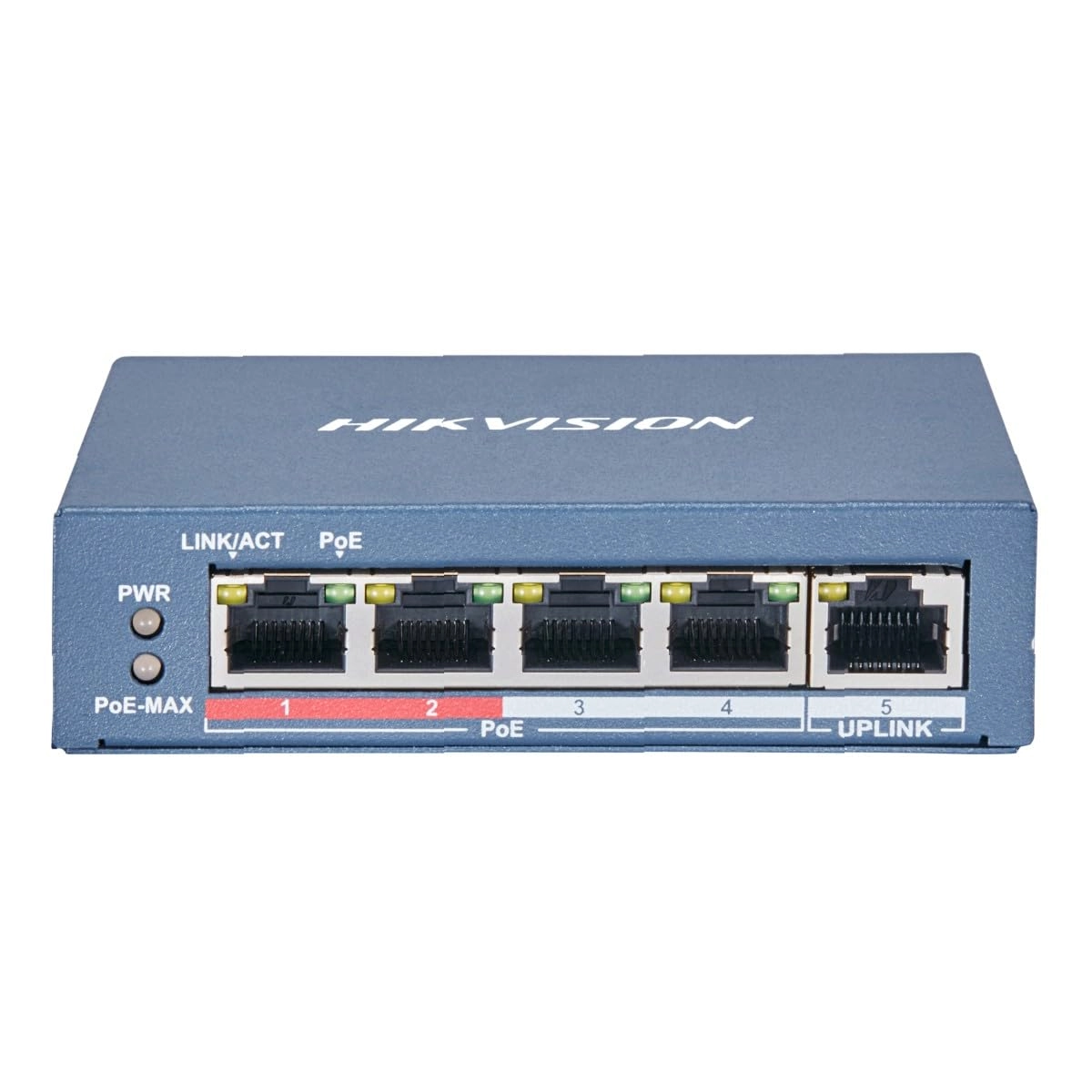 Hikvision DS-3E0105P-E/M - 4-ports