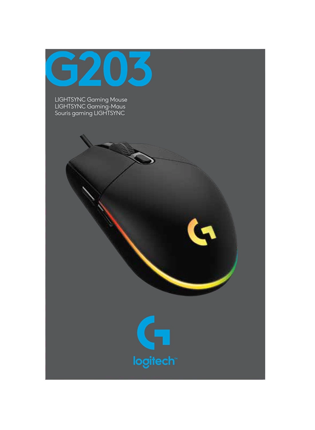 G203 HERO LightSync - USB