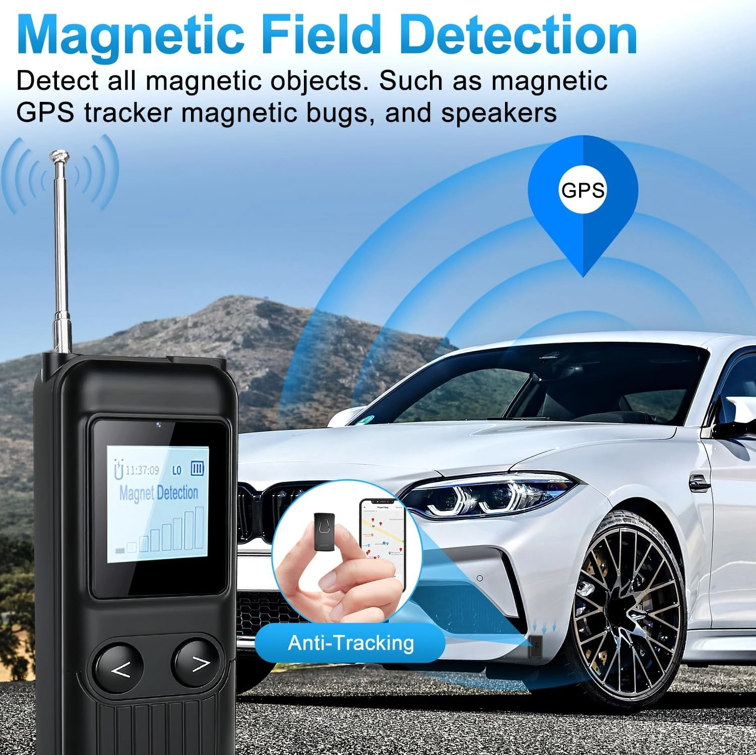 Hidden Camera Detector - Advanced RF Detection Hidden Camera Finder