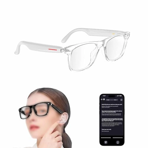 AI Translation Glasses - 134 languages IP65 waterproof Wireless calls