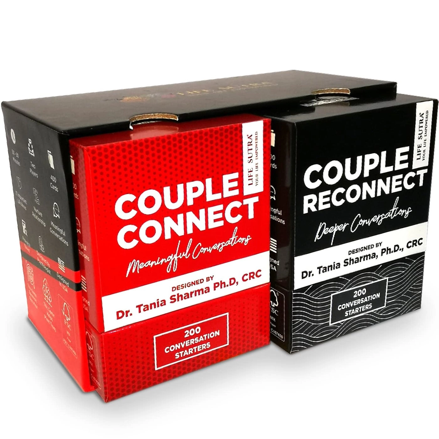 Life Sutra Couples Card Game - 800 Conversation Cards