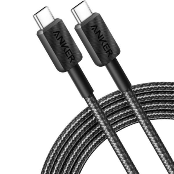 322 Cable 60W USB-C to USB-C 1.8m Braided