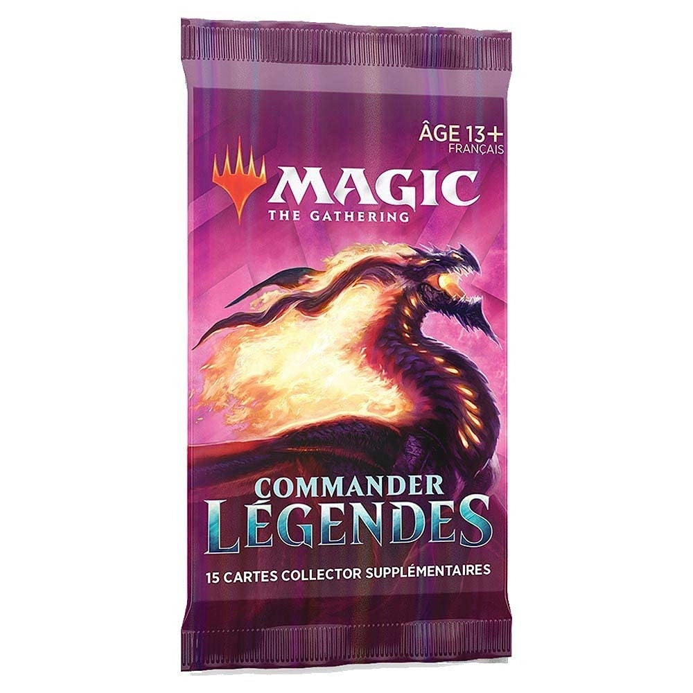 Wizards of the Coast Legends Commander Collector's Booster - 15 Magic Cards