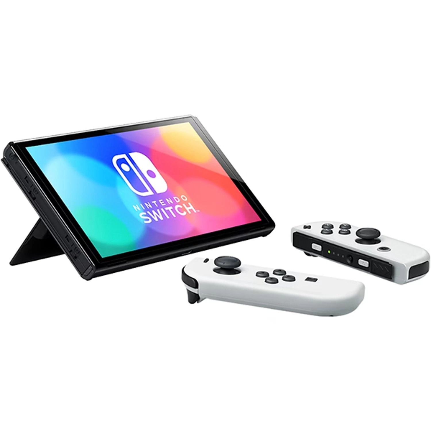 Nintendo Switch OLED - White Joy-Con Bundle