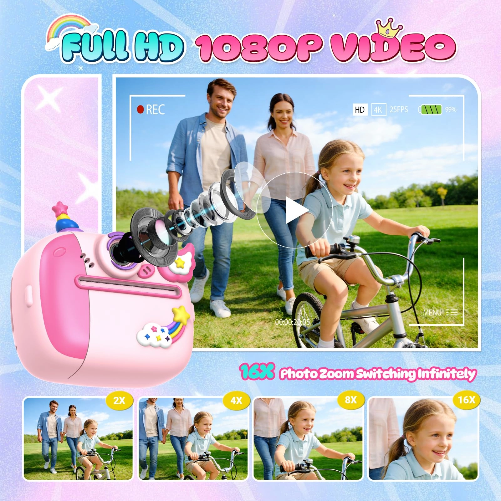 Instant Print Camera