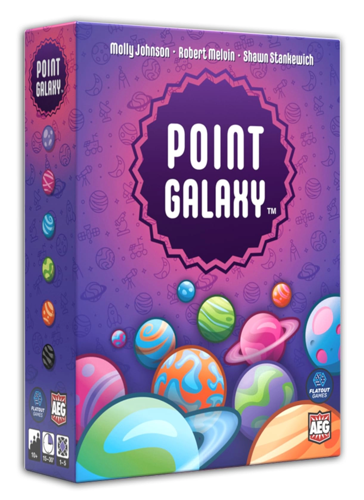 AEG Point Galaxy - Puzzly Space Exploration Card Game