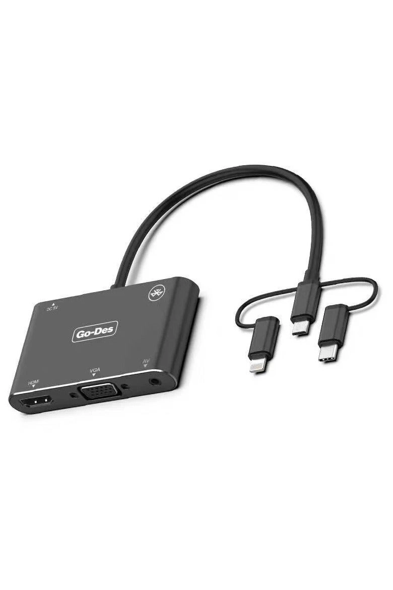 5in1 Mobile HD Screen Player - 2K Ultra HD Output