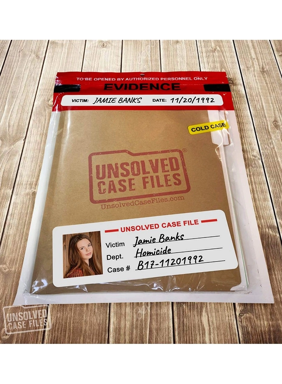 Unsolved Case Files: Banks, Jamie - Cold Case Murder Mystery Game