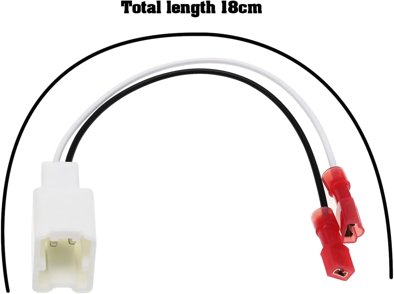 Car Speaker Connector Harness Adapter - 4PCS 2-pin