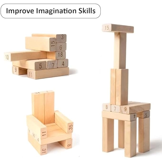 Tumble Tower - Kids and Adults 54 pieces