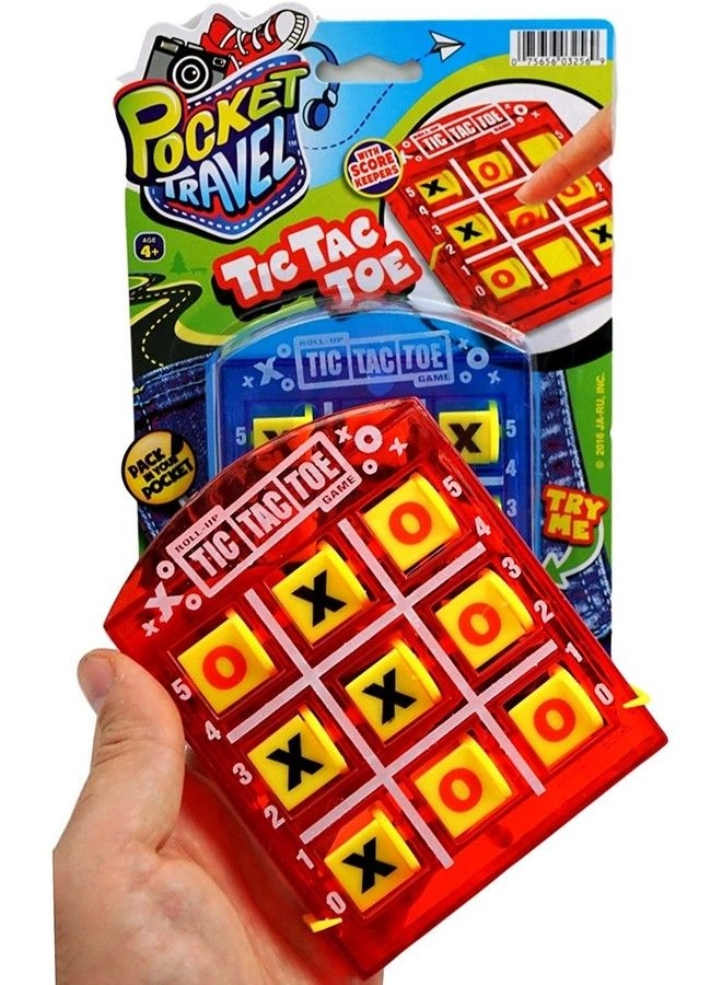 Portable Tic Tac Toe - 1 Pack Mini Travel
