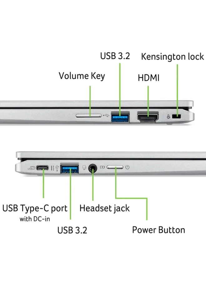Chromebook Spin 312 - 12.2'' Core i3 N305 8GB DDR5 128GB eMMC