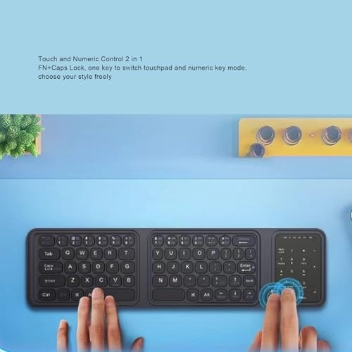 Foldable Keyboard - QWERTY Wireless